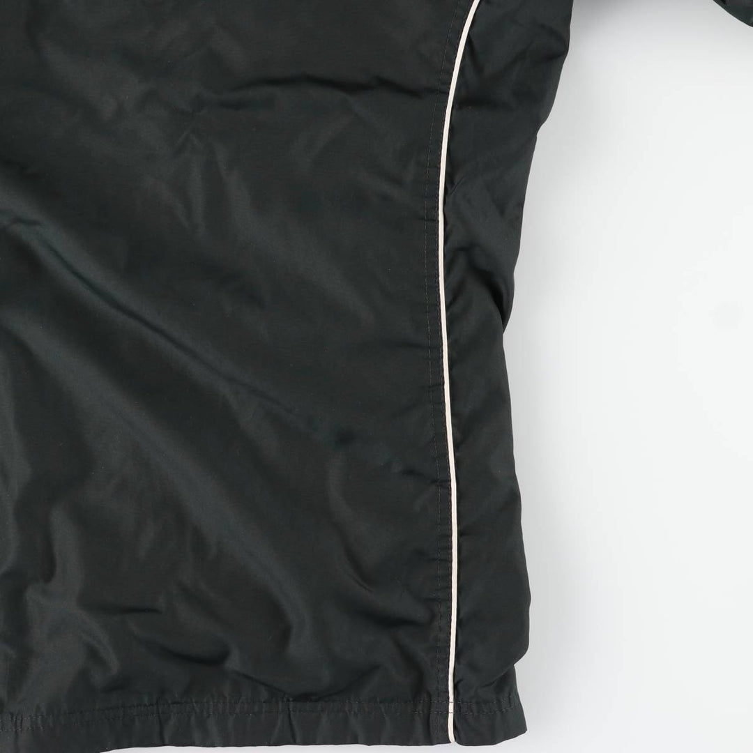 00s~ Reebok Windbreaker Men's L size polyester black type Vintage Second Hand