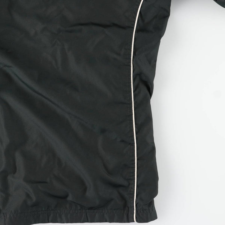 00s~ Reebok Windbreaker Men's L size polyester black type Vintage Second Hand