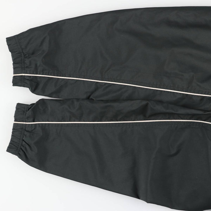 00s~ Reebok Windbreaker Men's L size polyester black type Vintage Second Hand