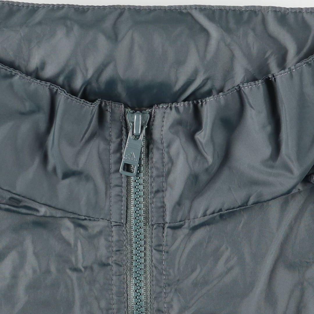 90s-00'S Adidas Back Logo Nylon Jacket, Men's Size L polyamide gray type Vintage Second Hand