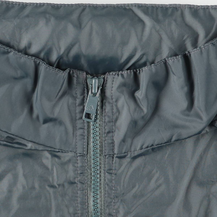 90s-00'S Adidas Back Logo Nylon Jacket, Men's Size L polyamide gray type Vintage Second Hand