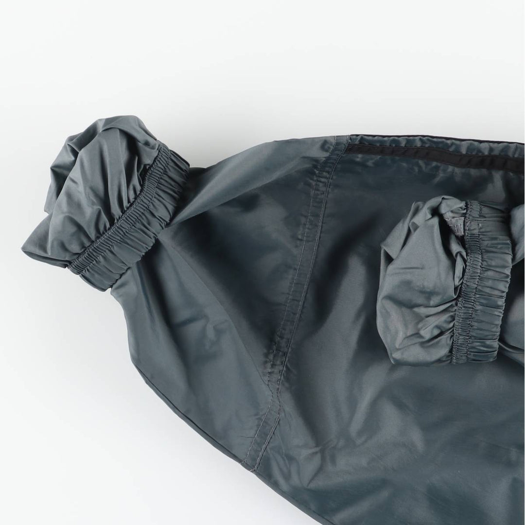 90s-00'S Adidas Back Logo Nylon Jacket, Men's Size L polyamide gray type Vintage Second Hand