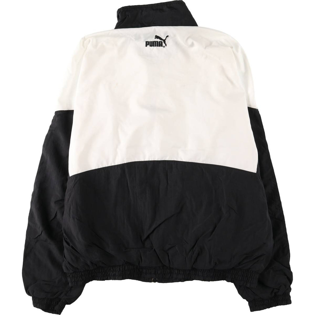 90'S Puma Nylon Jacket, Men's Size L, Vintage Nylon white type Vintage Second Hand