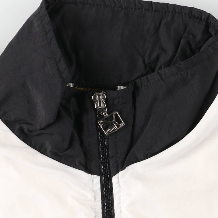 90'S Puma Nylon Jacket, Men's Size L, Vintage Nylon white type Vintage Second Hand