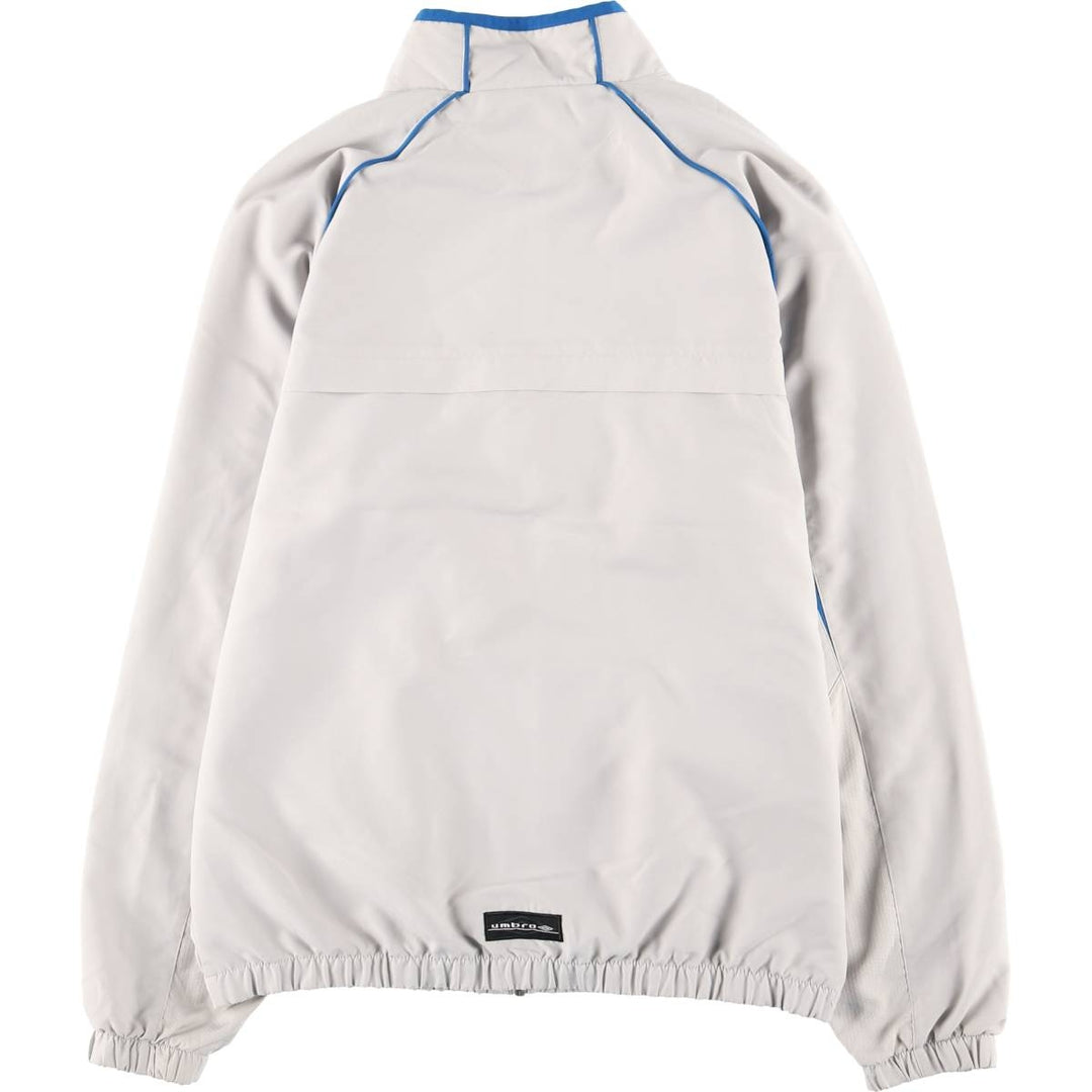 00'S Umbro UMBRO windbreaker, men's size L polyester gray type Vintage Second Hand