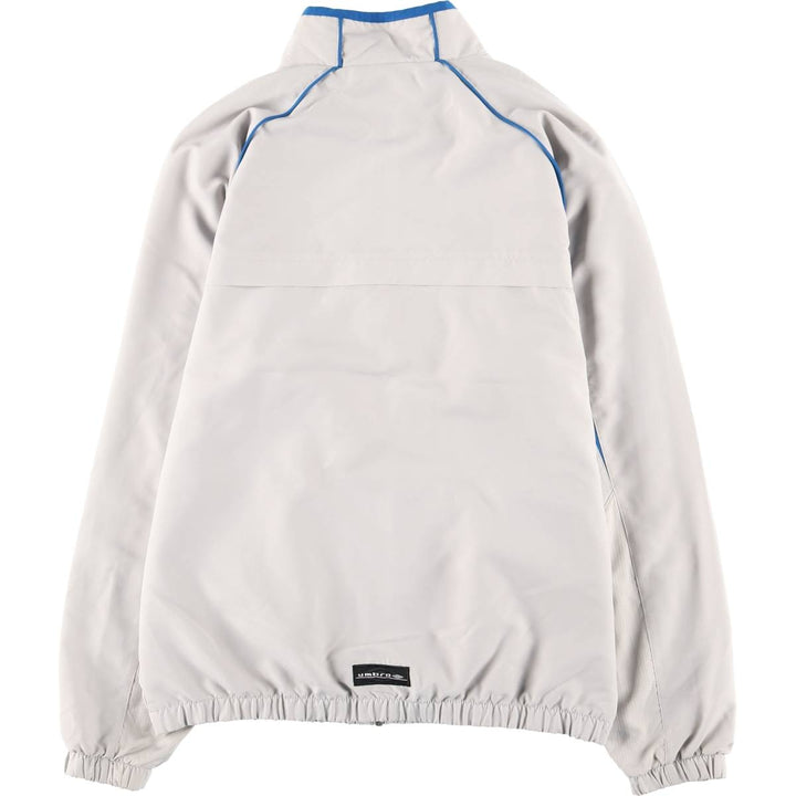 00'S Umbro UMBRO windbreaker, men's size L polyester gray type Vintage Second Hand