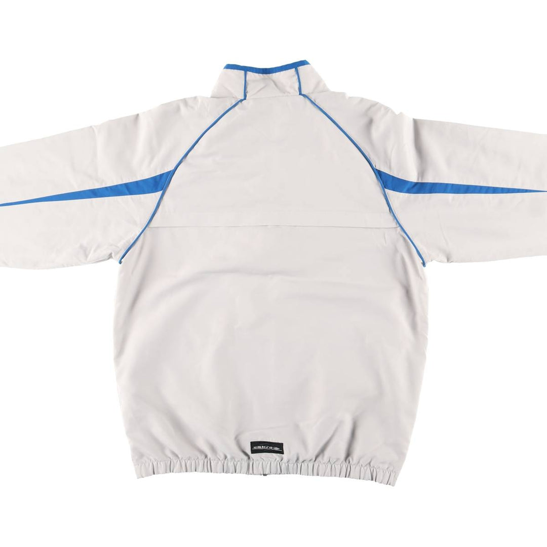 00'S Umbro UMBRO windbreaker, men's size L polyester gray type Vintage Second Hand