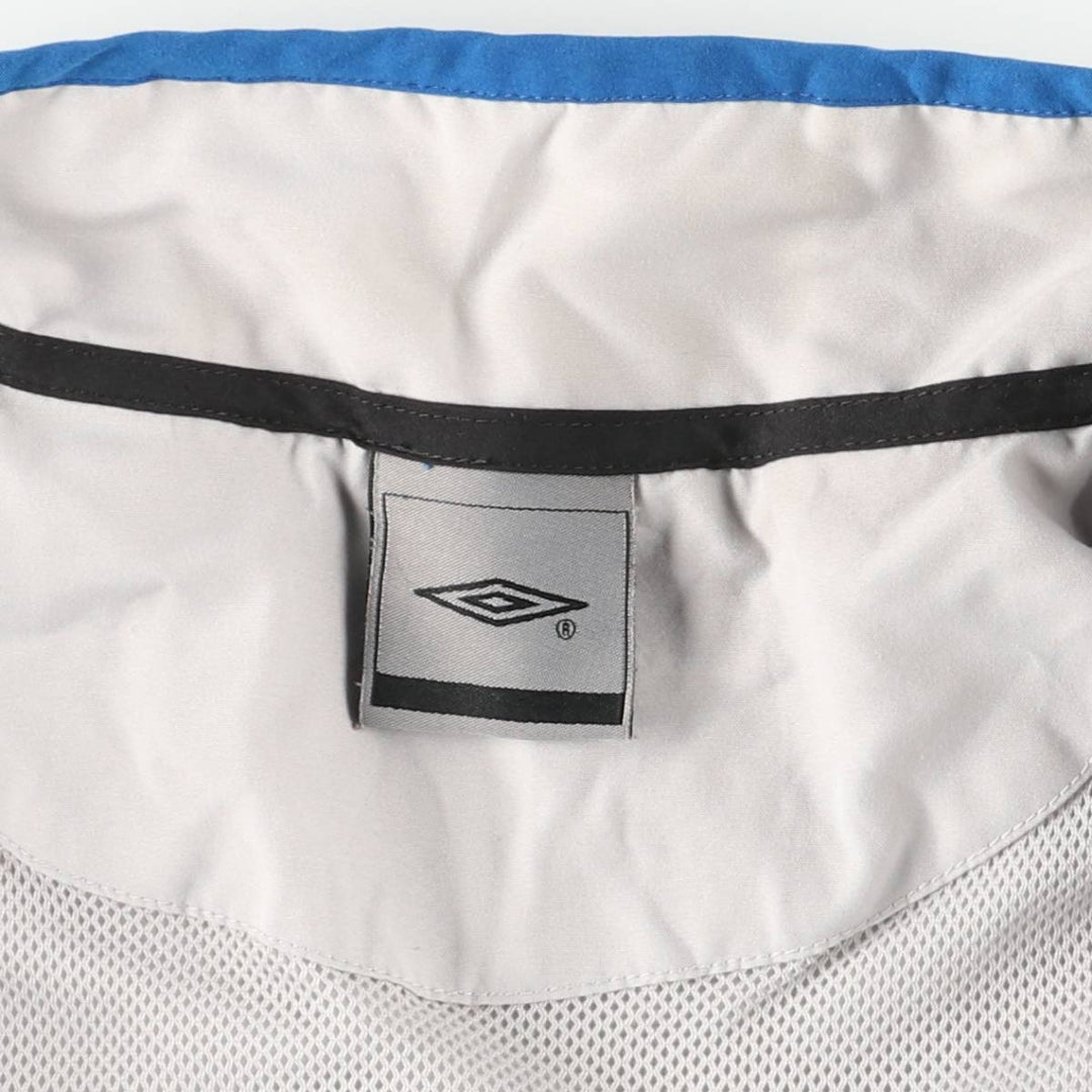 00'S Umbro UMBRO windbreaker, men's size L polyester gray type Vintage Second Hand