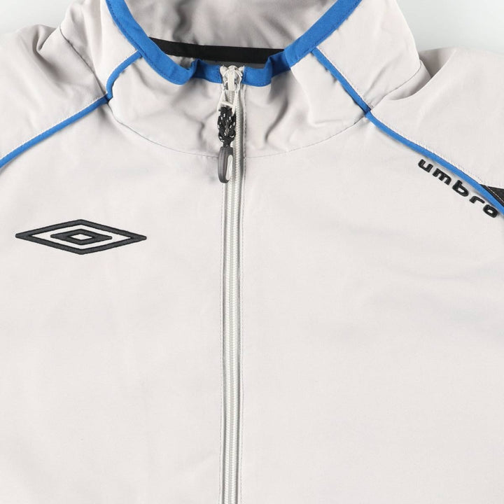 00'S Umbro UMBRO windbreaker, men's size L polyester gray type Vintage Second Hand