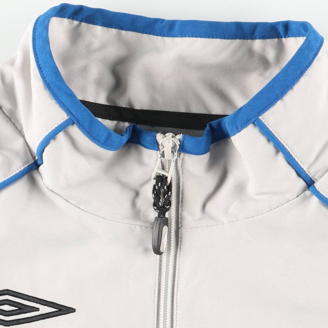 00'S Umbro UMBRO windbreaker, men's size L polyester gray type Vintage Second Hand