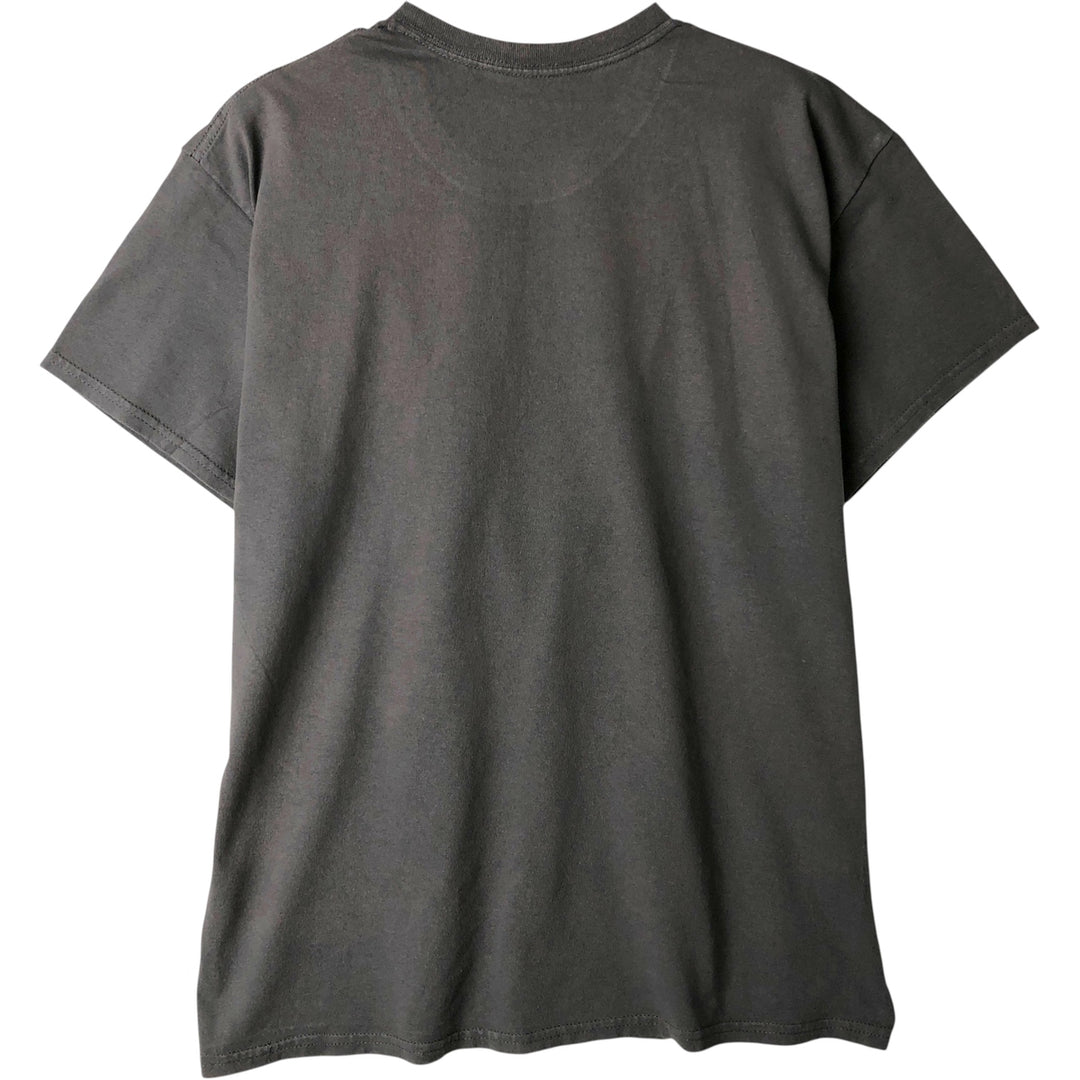 NIRVANA Nirvana Band T-shirt, Band T, Men's L size cotton Charcoal Vintage Second Hand