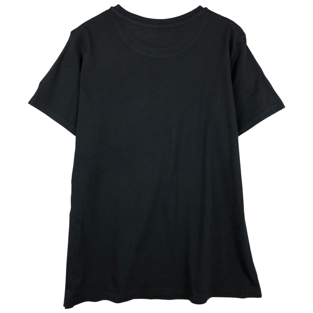 GUNS N' ROSES Skull Pattern Band T-shirt, Men's XL size cotton black type Vintage Second Hand