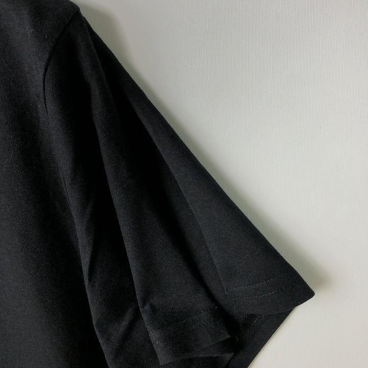 GUNS N' ROSES Skull Pattern Band T-shirt, Men's XL size cotton black type Vintage Second Hand