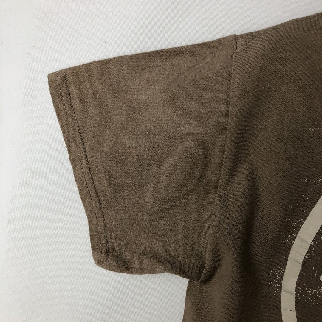 NIRVANA Nirvana Band T-shirt, Band T, Men's M size cotton brown type Vintage Second Hand