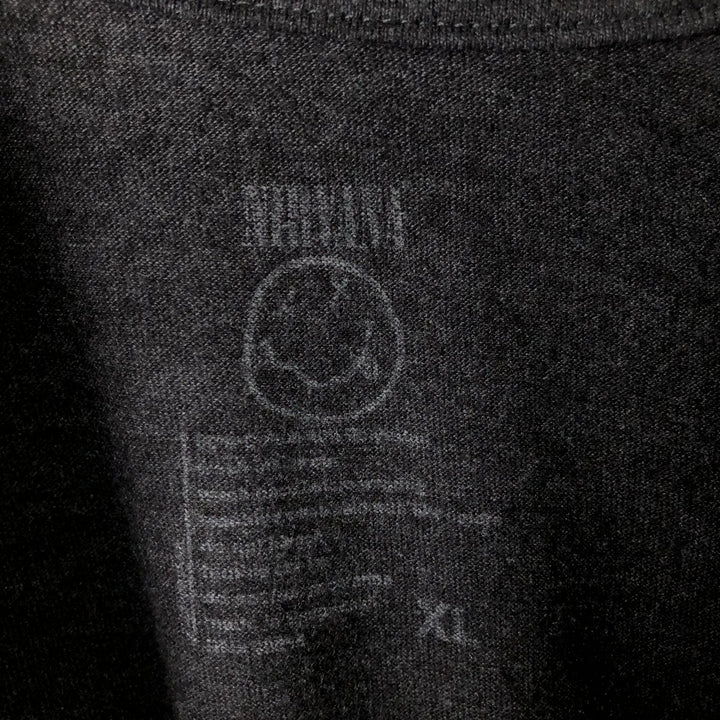 NIRVANA Nirvana Band T-shirt, Band T, Men's XL size unclear black type Vintage Second Hand