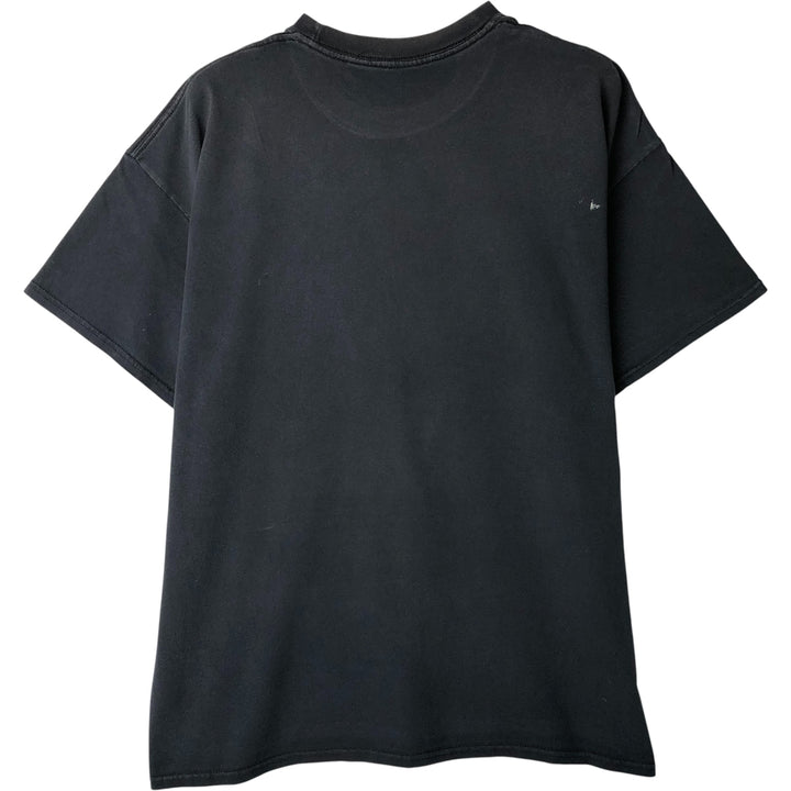 RUSH Rush Paint Band T-Shirt, Men's Size L unclear black type Vintage Second Hand
