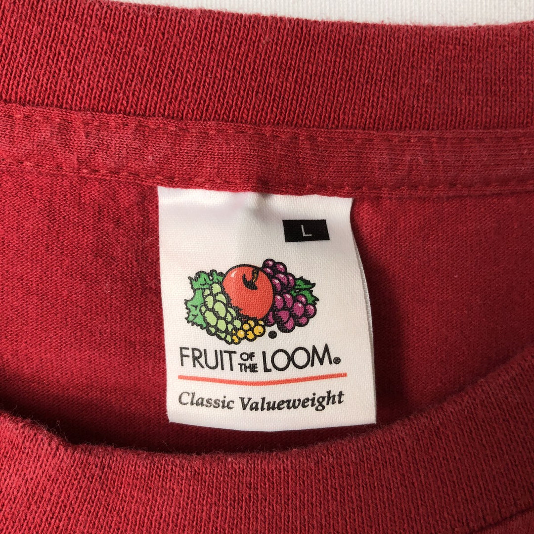 Fruit of the Loom Green Day Band T-Shirt, Men's Size L cotton red type Vintage Second Hand