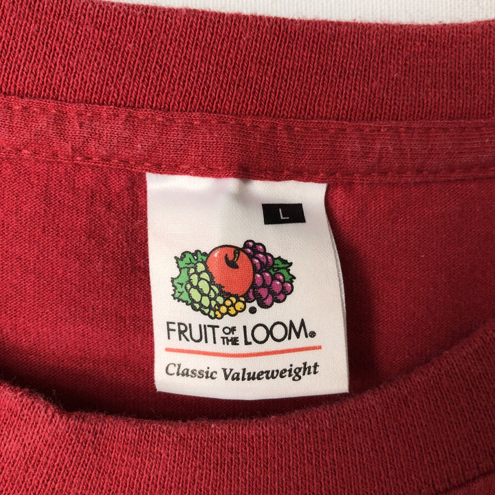 Fruit of the Loom Green Day Band T-Shirt, Men's Size L cotton red type Vintage Second Hand