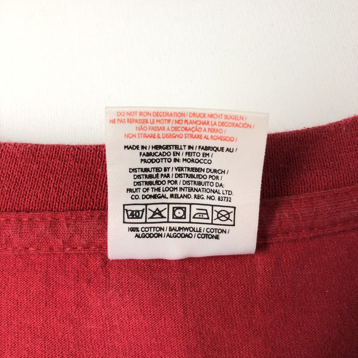 Fruit of the Loom Green Day Band T-Shirt, Men's Size L cotton red type Vintage Second Hand