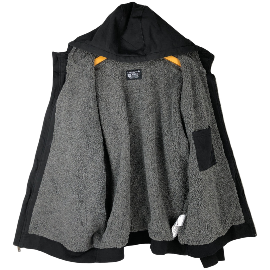 Carhartt Relaxed Fit Sweat Full Zip Hoodie, Men's XL cotton black type Vintage Second Hand