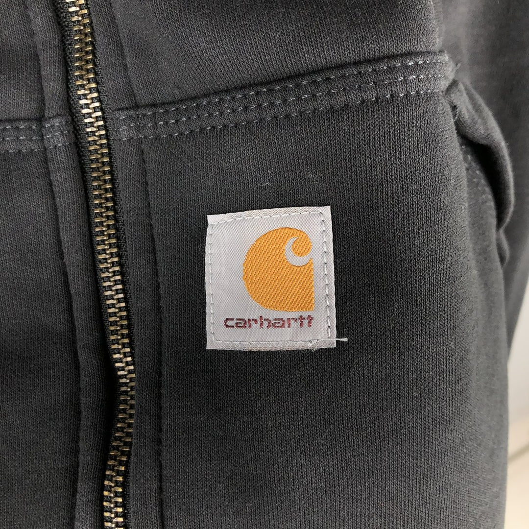 Carhartt Relaxed Fit Sweat Full Zip Hoodie, Men's XL cotton black type Vintage Second Hand