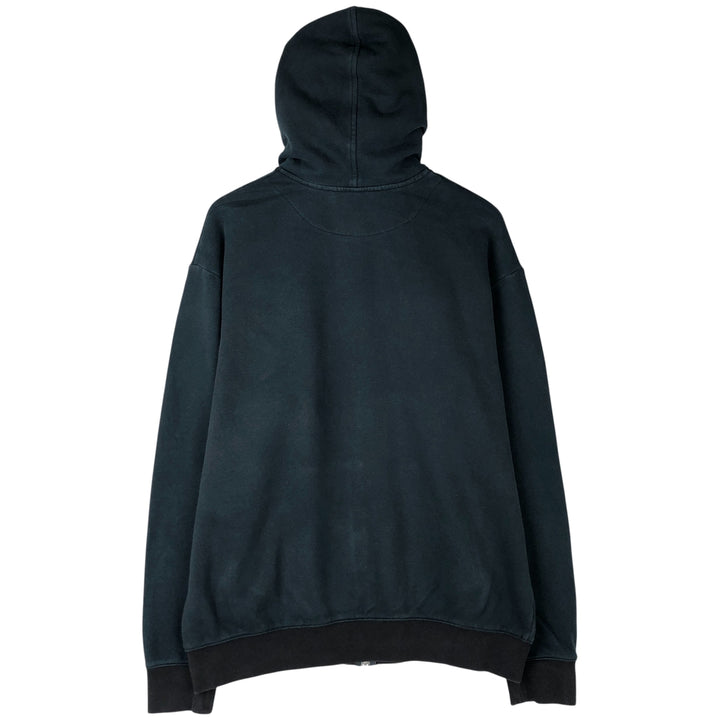 00'S Nike Sweat Full Zip Hoodie Men's L size cotton black type Vintage Second Hand