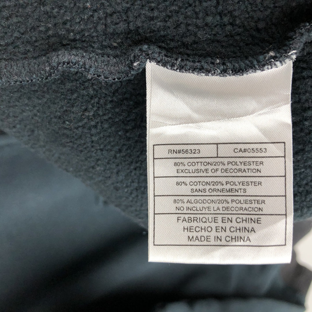 00'S Nike Sweat Full Zip Hoodie Men's L size cotton black type Vintage Second Hand