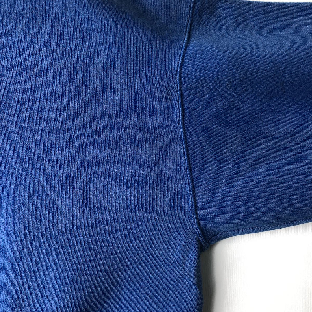 Vintage 1980'S Tultex Advertising Sweatshirt, Made in USA, Men's Size L cotton blue type Vintage Second Hand