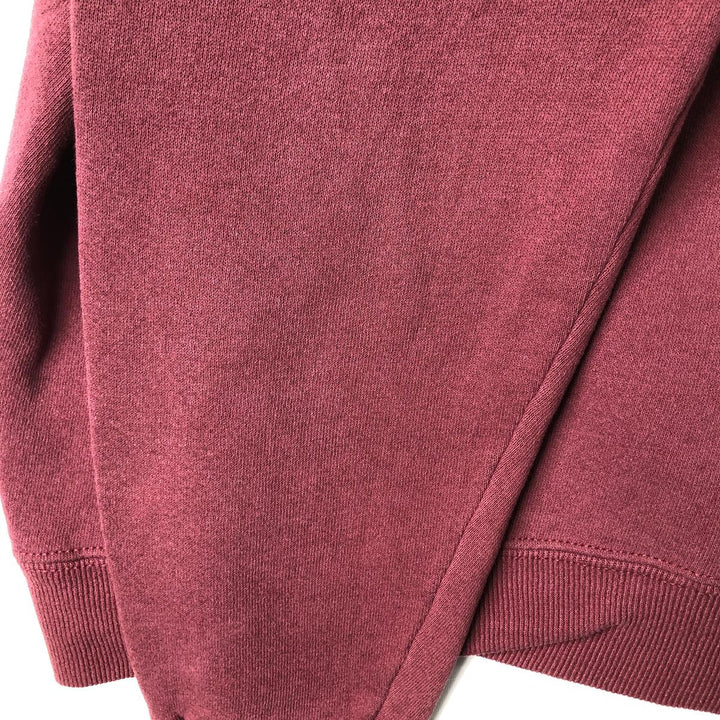 Vintage 80s-90'S Jansport ComfortBlend college sweatshirt, Made in USA, Men's Size L cotton Red type red-purple Vintage Second Hand