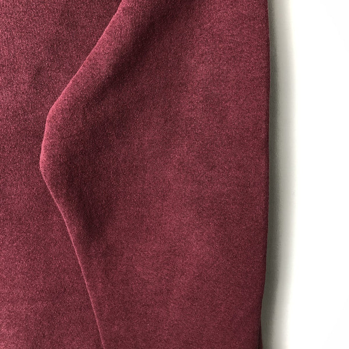 Vintage 80s-90'S Jansport ComfortBlend college sweatshirt, Made in USA, Men's Size L cotton Red type red-purple Vintage Second Hand