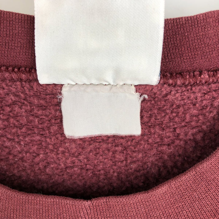 Vintage 90'S Lee Ultraweight Printed Sweatshirt, Men's Size L unclear bordeaux Vintage Second Hand