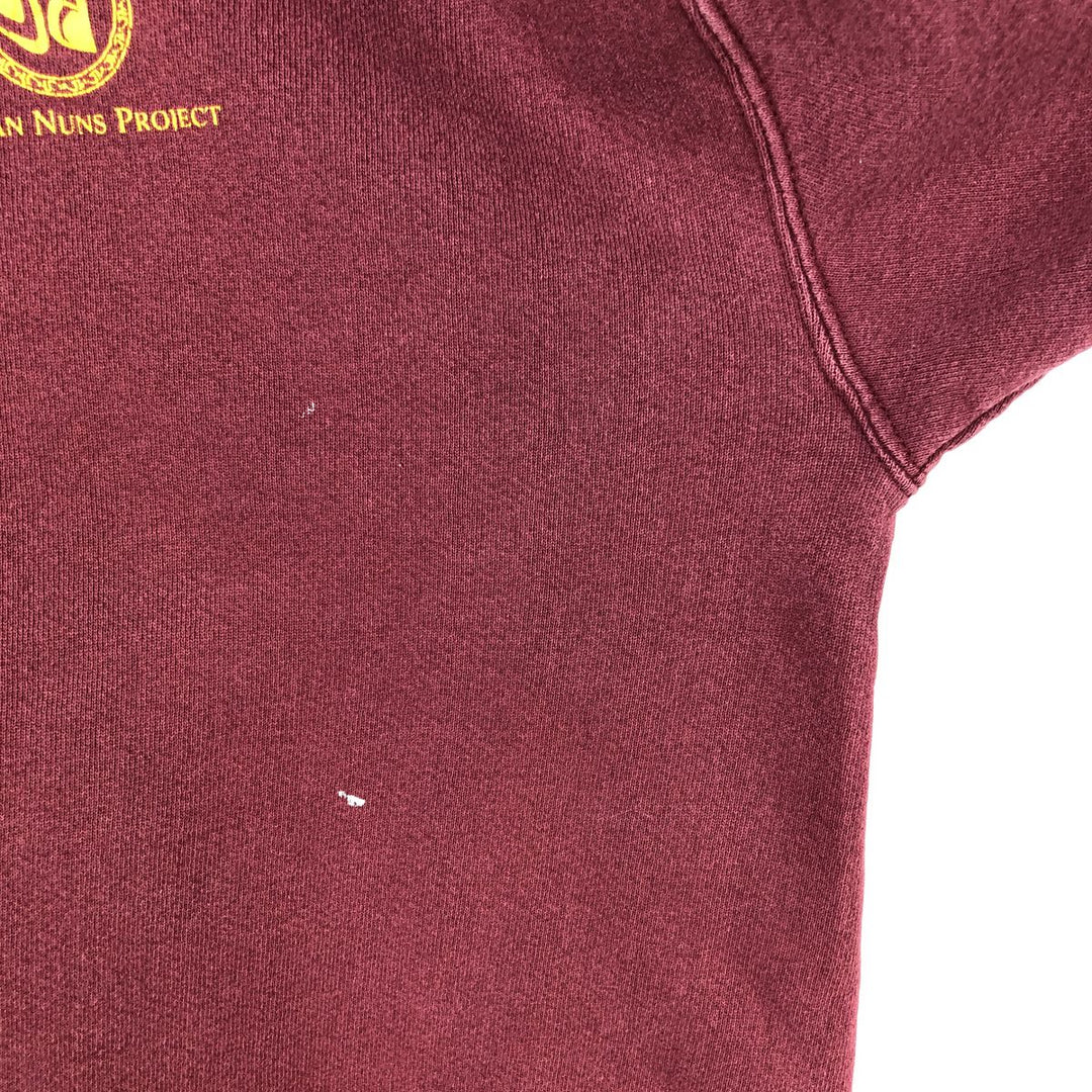 Vintage 90'S Lee Ultraweight Printed Sweatshirt, Men's Size L unclear bordeaux Vintage Second Hand