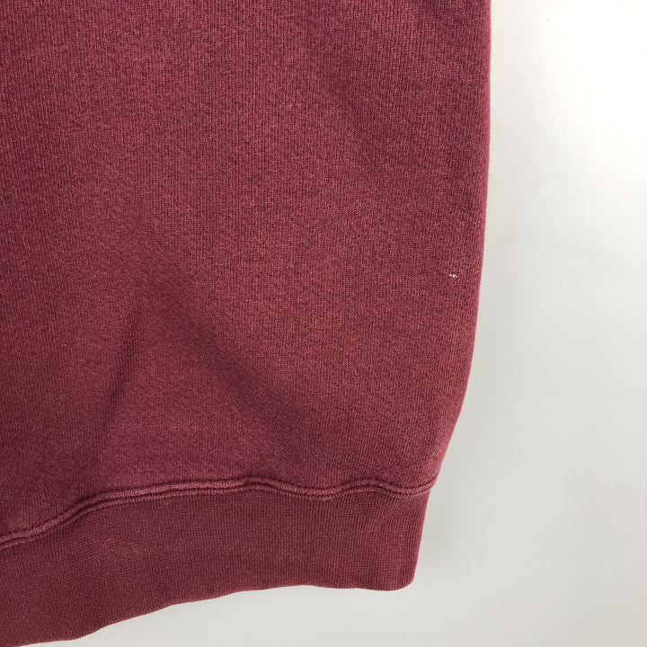 Vintage 90'S Lee Ultraweight Printed Sweatshirt, Men's Size L unclear bordeaux Vintage Second Hand