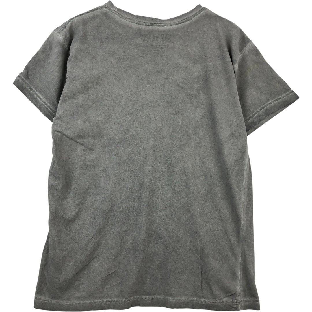 NIRVANA Nirvana Band T-shirt, Band T, Men's XL size cotton gray type Vintage Second Hand