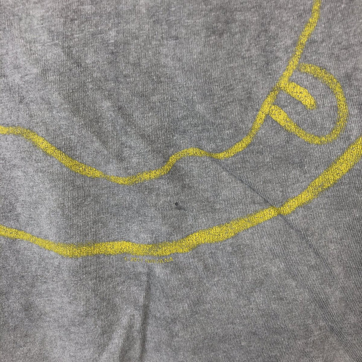 NIRVANA Nirvana Band T-shirt, Band T, Men's XL size cotton gray type Vintage Second Hand