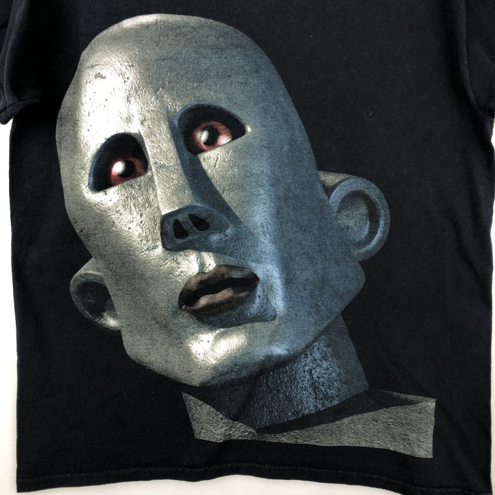 QUEEN Band T-shirt, Men's M size cotton black type Vintage Second Hand