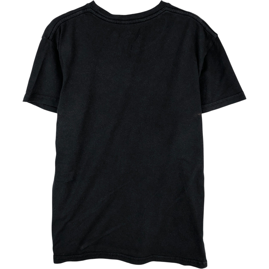The Rolling Stones Band T-shirt, Men's M size cotton black type Vintage Second Hand