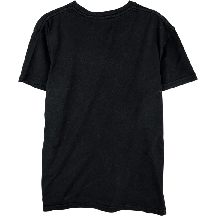 The Rolling Stones Band T-shirt, Men's M size cotton black type Vintage Second Hand