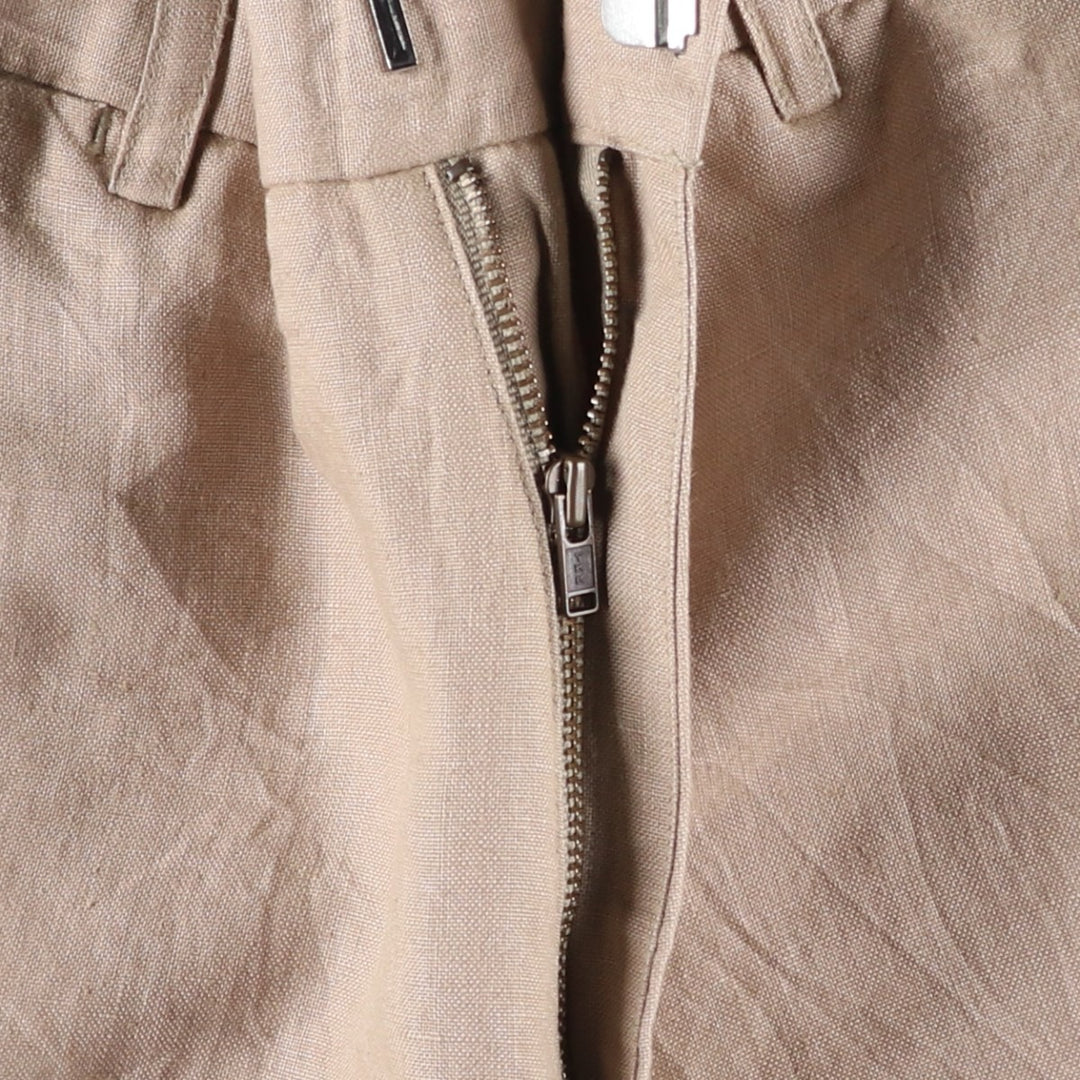 Banana Republic linen pants, slacks, men's size W32 linen Beige type Vintage Second Hand