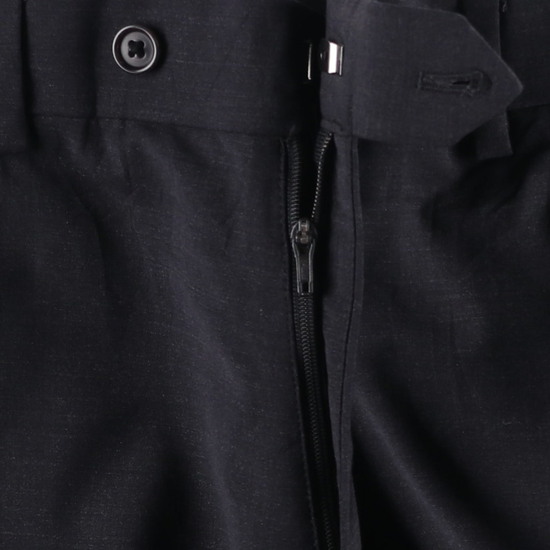 Brooks Brothers REGENT FIT Wool Pants, Men's Slacks, Size W36 wool Charcoal Vintage Second Hand