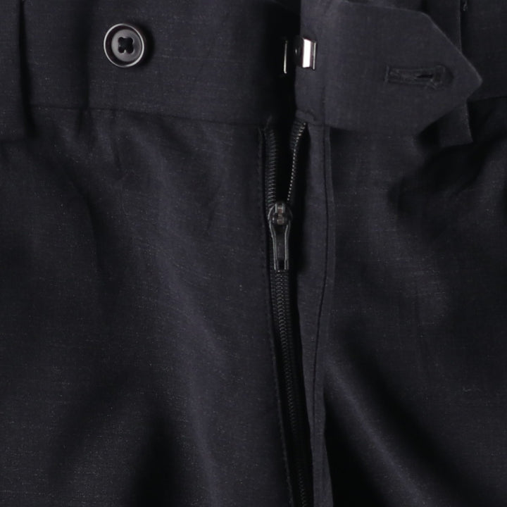 Brooks Brothers REGENT FIT Wool Pants, Men's Slacks, Size W36 wool Charcoal Vintage Second Hand