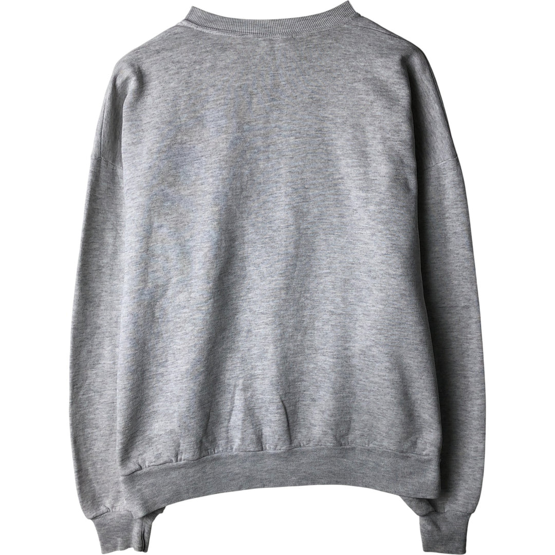 Vintage 90'S Jerseys Printed Triple Print College Sweatshirt, Made in USA, Men's XL cotton gray type Vintage Second Hand