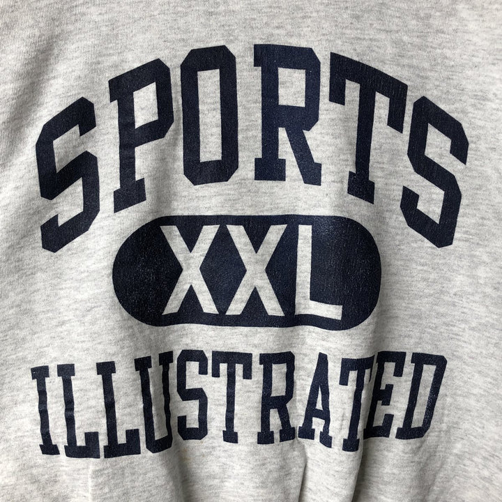 Vintage 90'S Jerseys Printed Triple Print College Sweatshirt, Made in USA, Men's XL cotton gray type Vintage Second Hand
