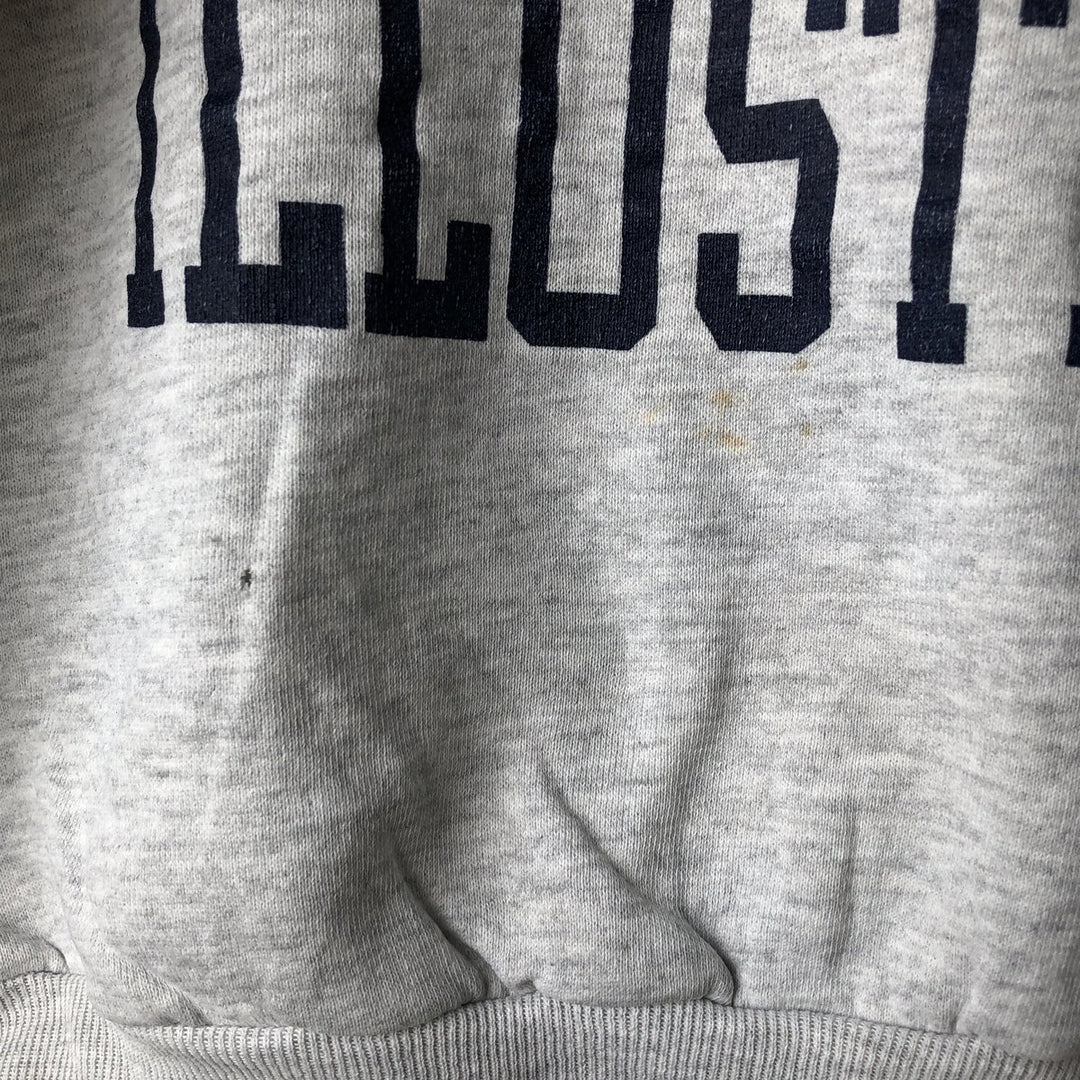Vintage 90'S Jerseys Printed Triple Print College Sweatshirt, Made in USA, Men's XL cotton gray type Vintage Second Hand