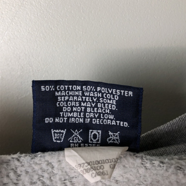 Vintage 90'S Jansport college sweatshirt, made in the USA, size L, men's cotton gray type Vintage Second Hand