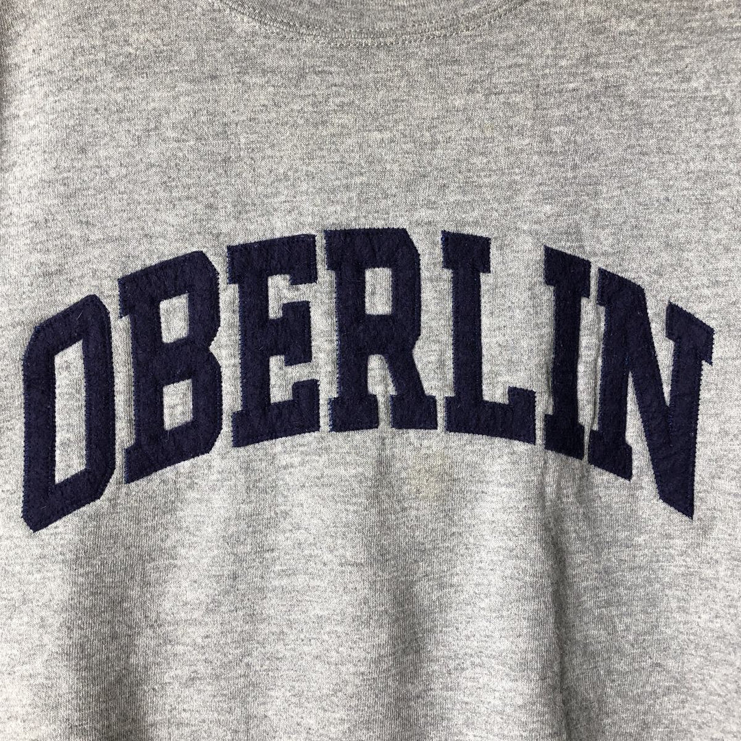 Vintage 90'S Jansport college sweatshirt, made in the USA, size L, men's cotton gray type Vintage Second Hand