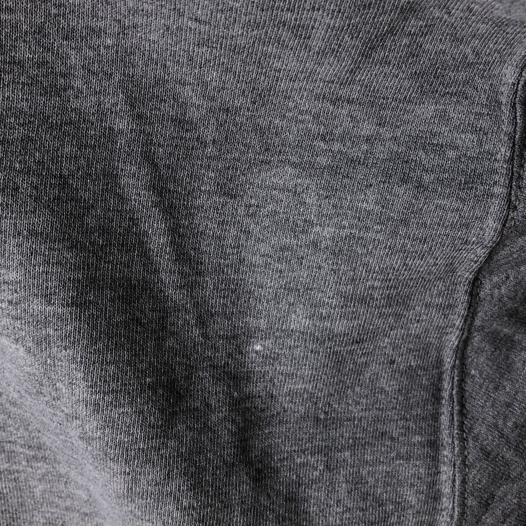 90'S Russell College Sweatshirt, Made in USA, Men's XXL, Vintage polyester gray type Vintage Second Hand