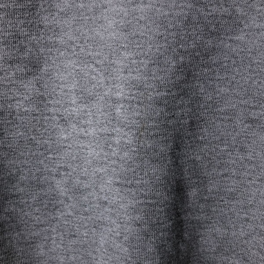 90'S Russell College Sweatshirt, Made in USA, Men's XXL, Vintage polyester gray type Vintage Second Hand