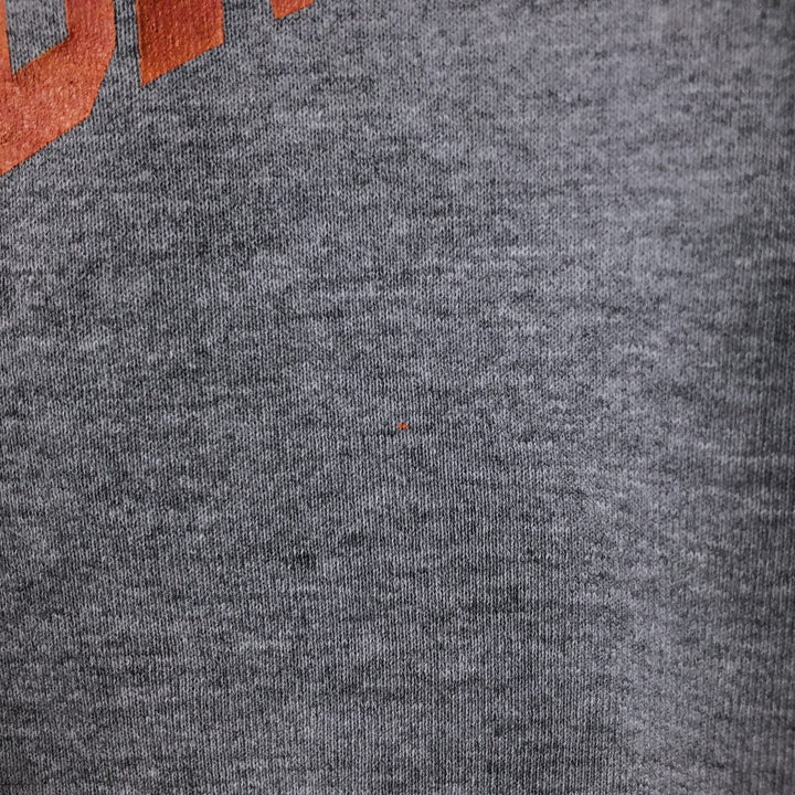 90'S Russell College Sweatshirt, Made in USA, Men's XXL, Vintage polyester gray type Vintage Second Hand