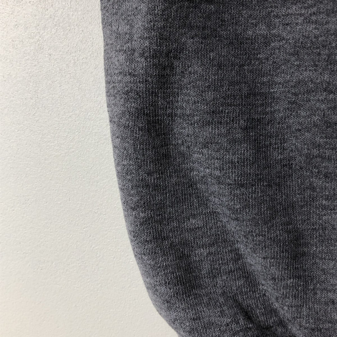 90'S Russell College Sweatshirt, Made in USA, Men's XXL, Vintage polyester gray type Vintage Second Hand